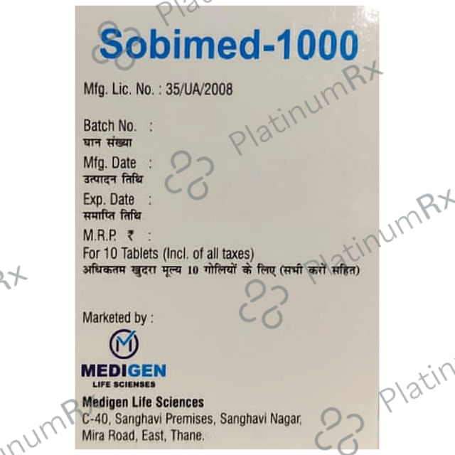 Sobimed 1000 Tablet