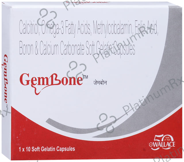 Gembone Soft Gelatin Capsule 10s