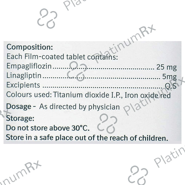 Ajaduo 25/5mg Tablet 10s