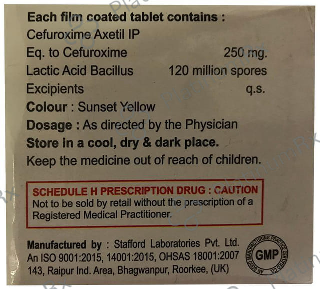 Ceftokit L 250mg Tablet 10s