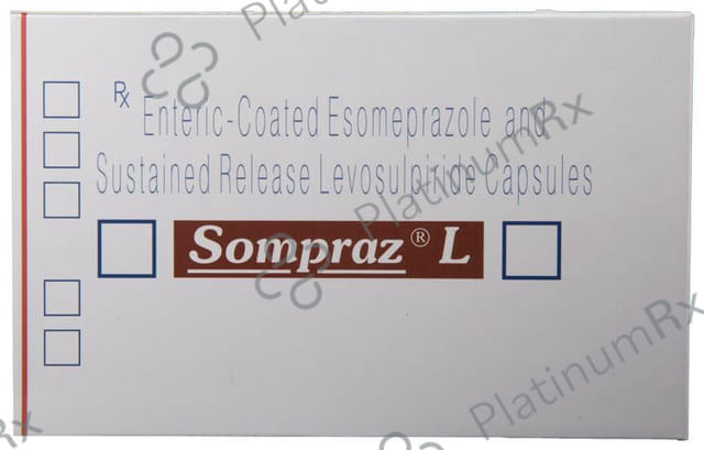 Sompraz L 40/75mg Capsule SR 10s