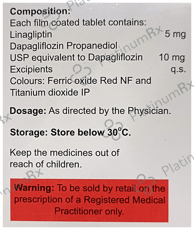 Linatin D 5/10mg Tablet 15s