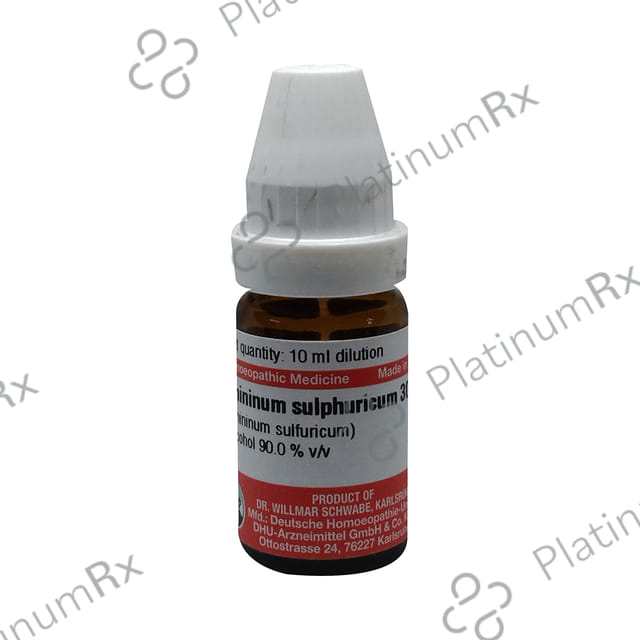 Dr Willmar Schwabe Germany Chininum Sulphuricum Dilution 30