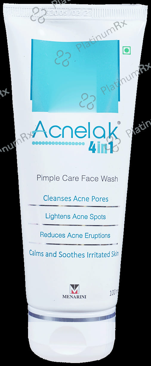 Acnelak 4in1 Pimple Clear Face Wash 100ml