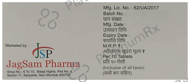 Sersam 25mg Tablet 10s