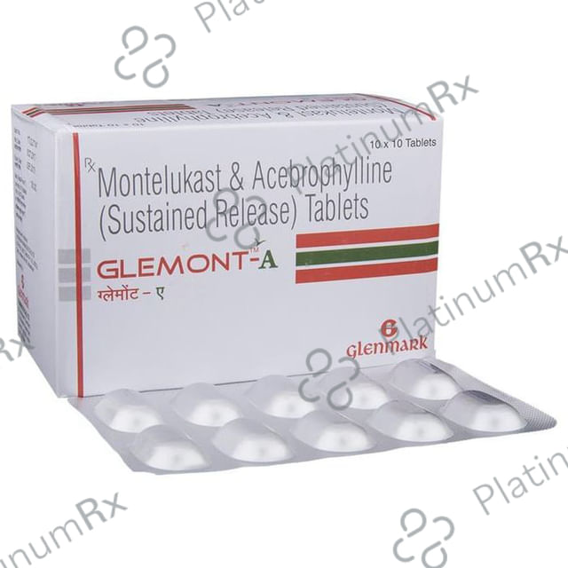 Glemont A 200/10mg Tablet SR 10s
