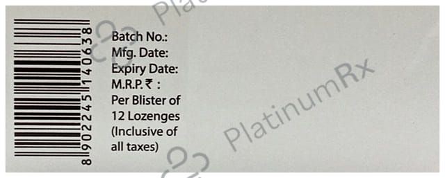 Nosmok 4mg Lozenges Mint