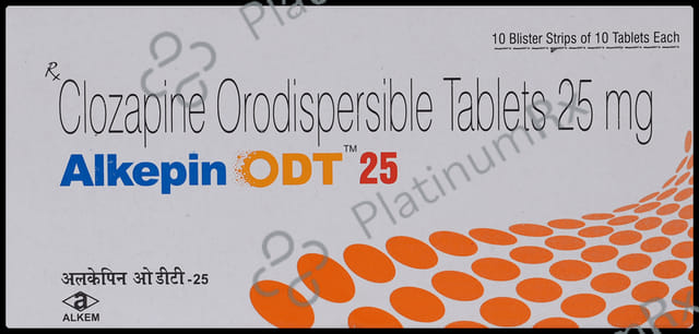 Alkepin Odt 25mg Tablet 10s