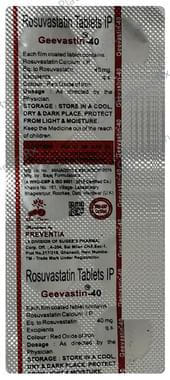 Geevastin 40mg Tablet 10s