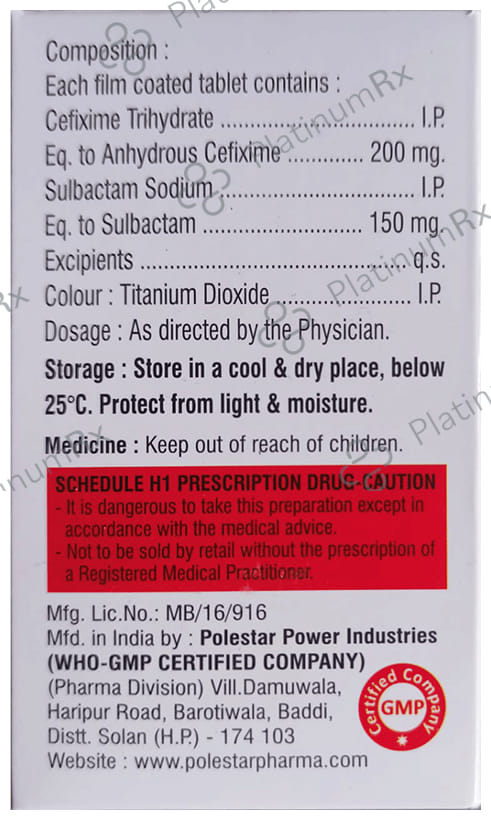 Gnbc 200/150mg Tablet 10s