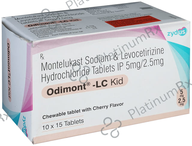 Odimont LC Kid 2.5/5mg Tablet 15s