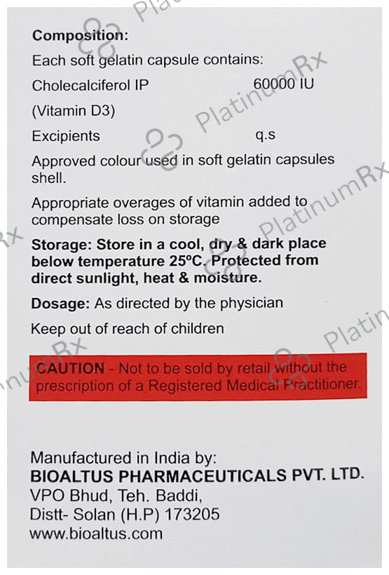 HQL 60K Softgel Capsule 4s