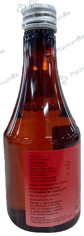 Pep-ON Syrup Mixed Fruit Sugar Free