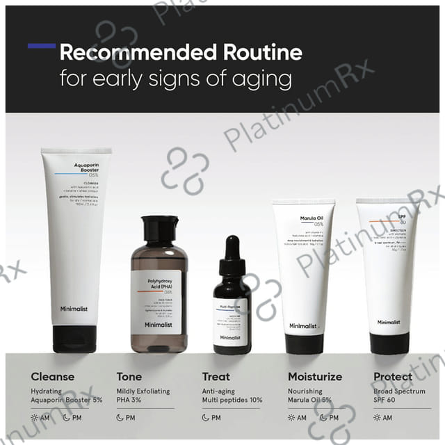 Minimalist 10% Multi Peptide Face Serum Wrinkles 30ml