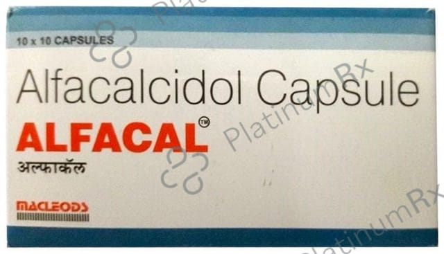 Alfacal 0.25mcg Capsule 10s