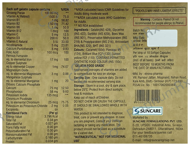 Bevitone 1mg Soft Gelatin Capsule 10s