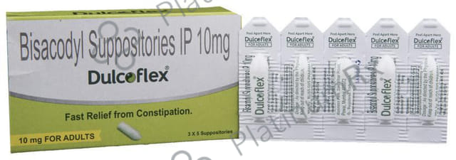 Dulcoflex 10mg Suppository 5s