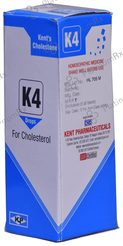 Kent's K4 Cholesterol Oral Drops