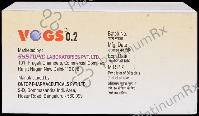 Vogs 0.2mg Tablet 30s