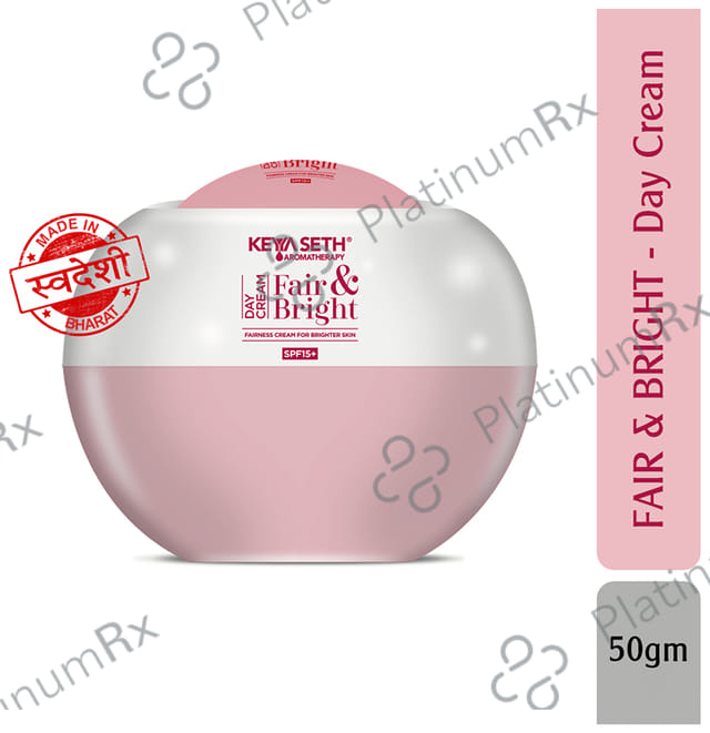 Keya Seth Aromatherapy Fair & Bright SPF15+ Day Cream 50gm