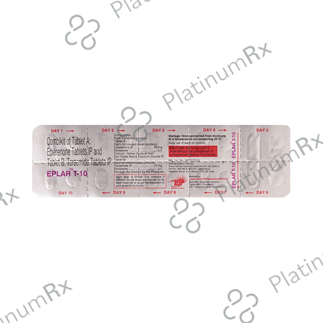 Eplar T 25/10mg Tablet 20s