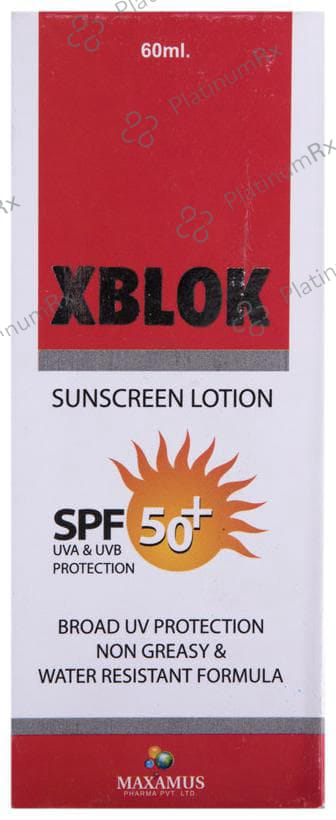 Xblok SPF 50+ Lotion 60ml