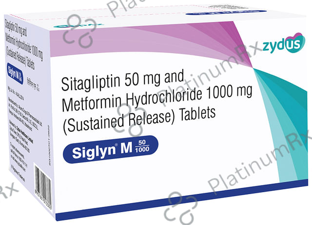Siglyn M 50/1000mg Tablet SR 10s