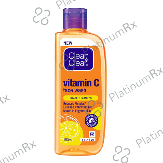 Clean & Clear Vitamin C Face Wash 150ml
