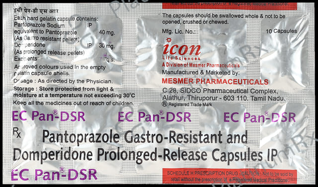 EC Pan DSR 30/40mg Capsule SR 10s