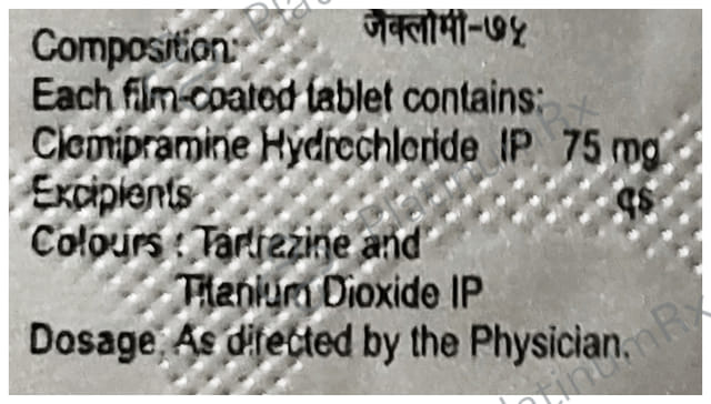 Jclomi 75mg Tablet 10s