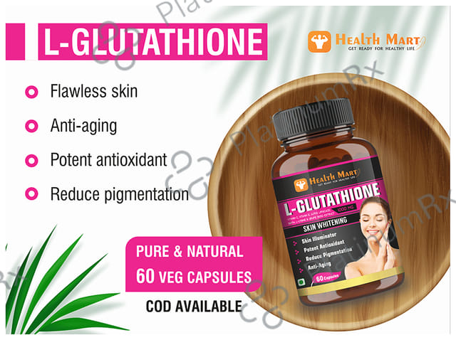 Health Mart L-Glutathione 1000mg Capsule