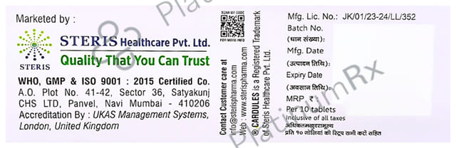 Cardules Ismn 10mg Tablet 10s