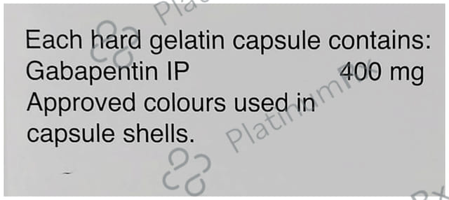 Gabapin 400mg Capsule 15s