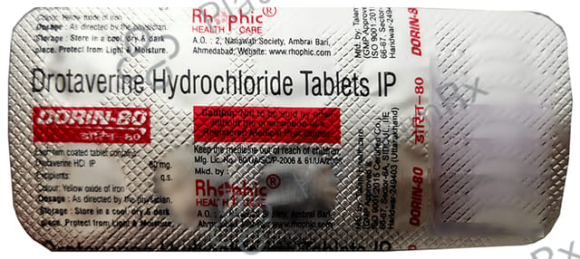 Dorin 80mg Tablet 10s