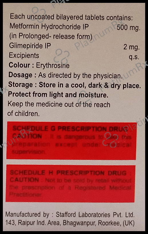 Metabless-G 2 Tablet PR 10 Tablet PR