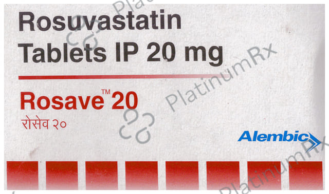 Rosave 20mg Tablet 15s
