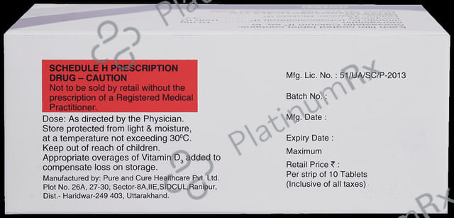 Lipicure D 10/1000IU Tablet 10s