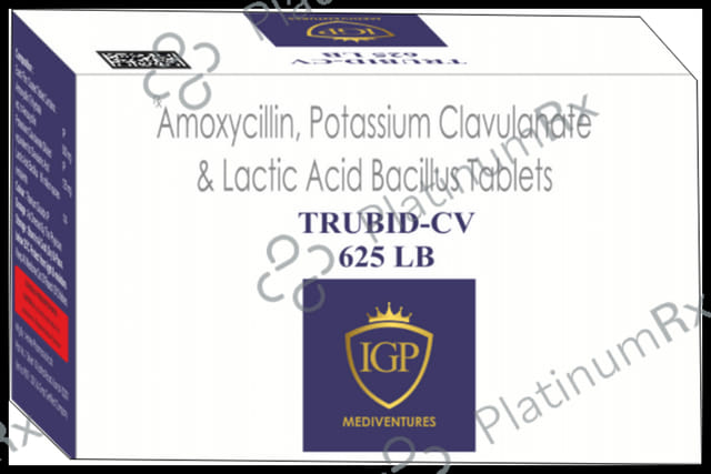 Trubid-CV 625 LB Tablet