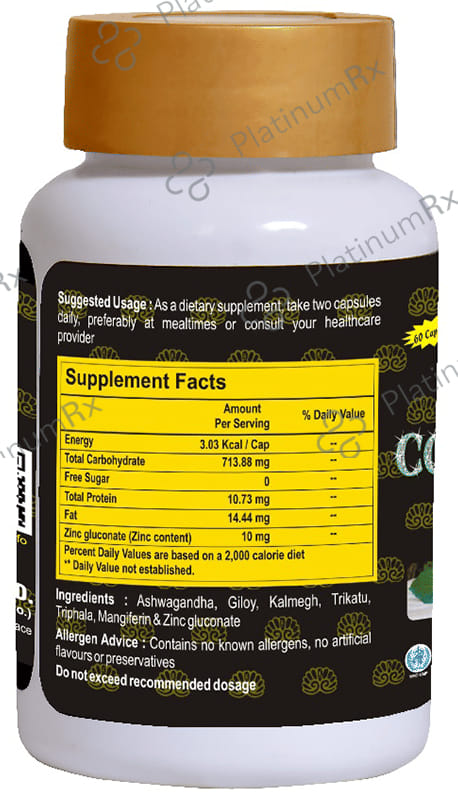 CMG Nutritions CgMuneshield Capsule To Maintain Healthy Immune System