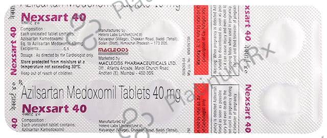 Nexsart 40mg Tablet 10s