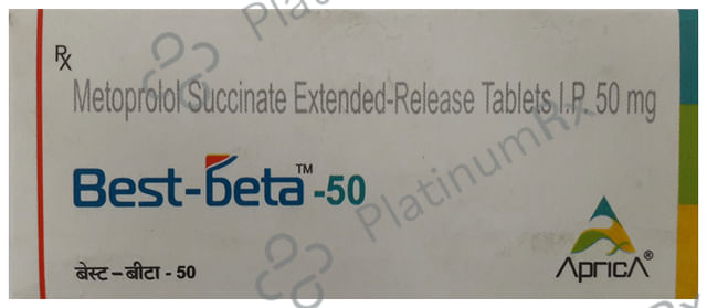 Best-Beta 50 Tablet ER