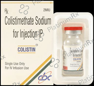Colistin 2Million IU Injection 1 Injection