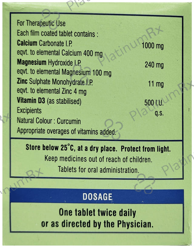 Calcimax Forte Plus Tablet 30s