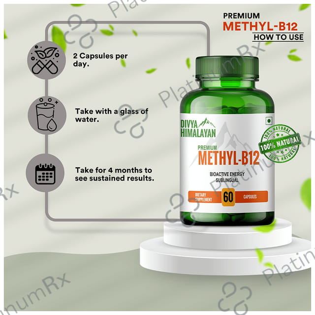 Divya Himalayan Methyl B 12 Capsule 60s