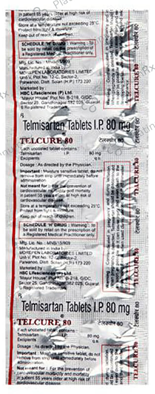 Telcure 80mg Tablet