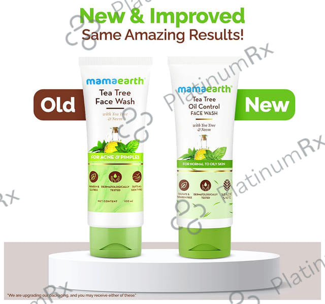 Mamaearth Tea Tree Face Wash 100ml