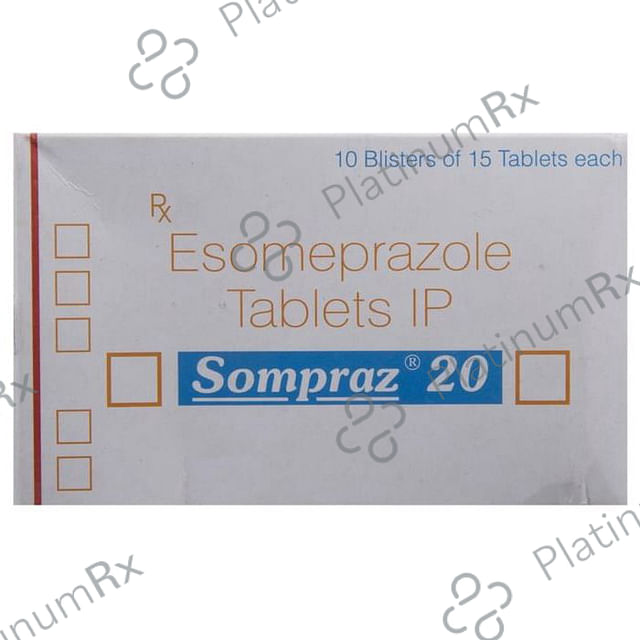 Sompraz 20mg Tablet 15s