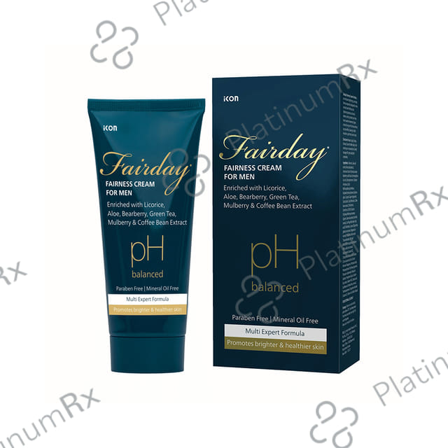 Fairday pH Balanced Fairness Cream for Men (50gm Each) 1 Tube