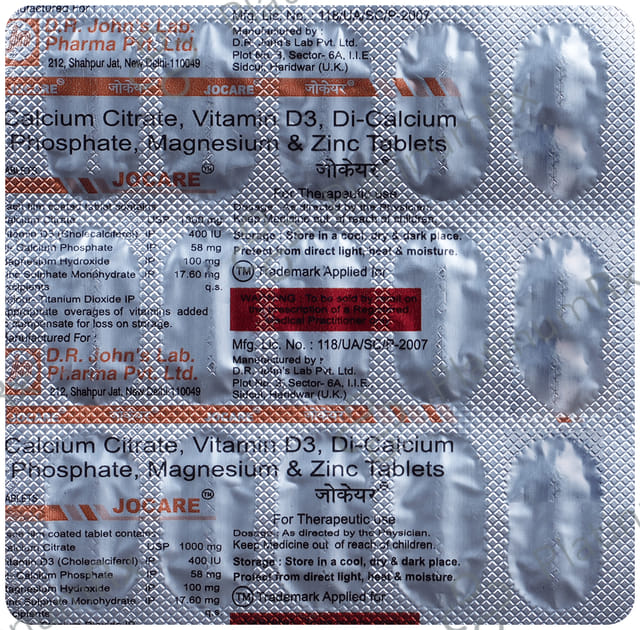 Jocare Tablet 15s
