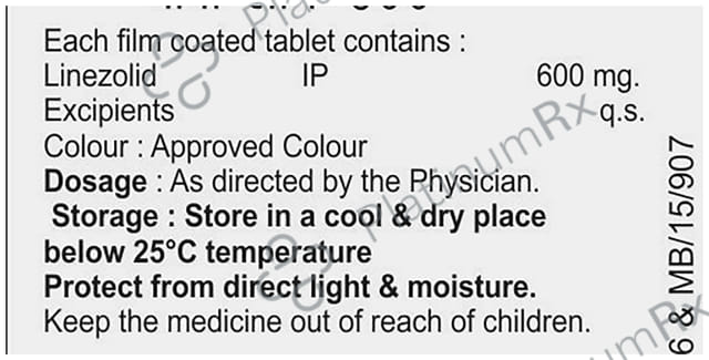 BP Lin 600mg Tablet 10s